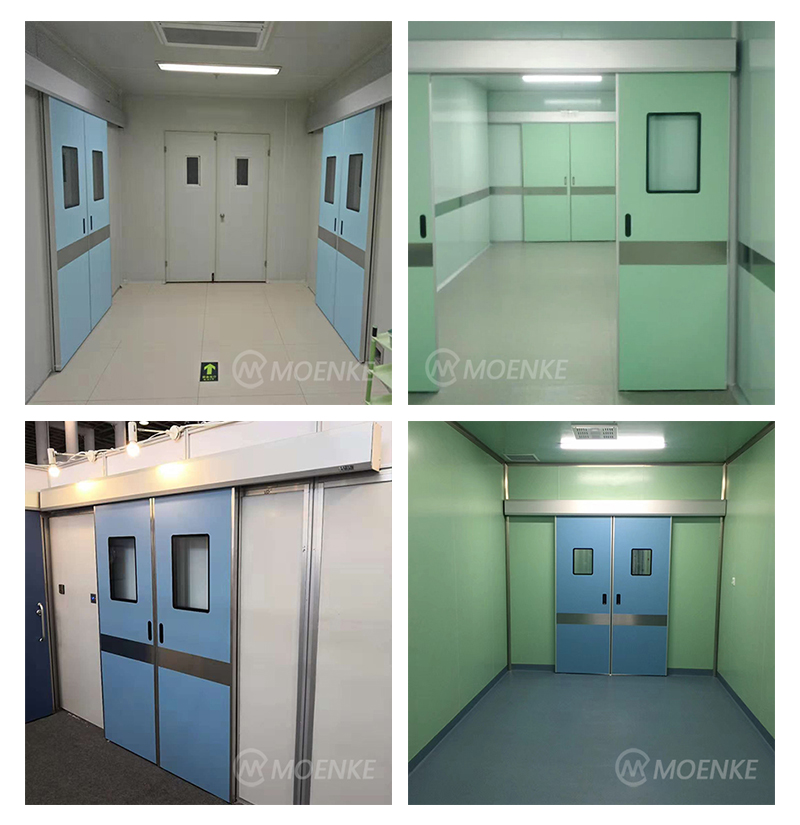 電動雙扇平移門